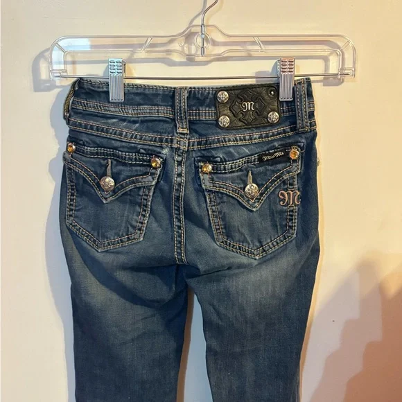 Miss Me Kids Blue Denim Jeans - Picture 4 of 5